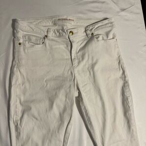 Michael Kors White Skinny Jeans